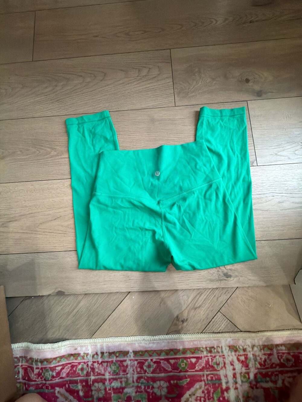 Lululemon Align High-Rise Crop Leggings Maldives Green Size 6